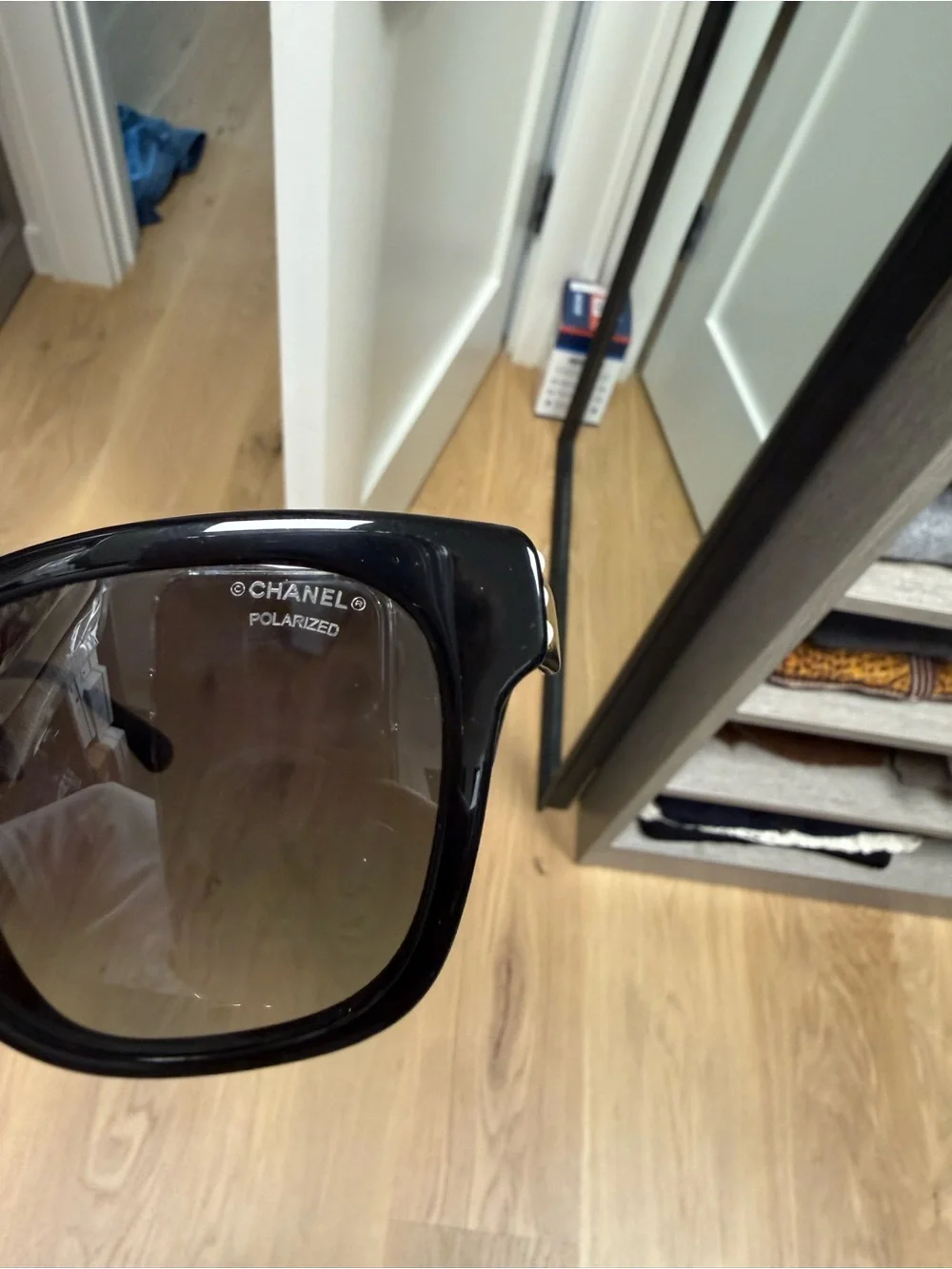 Chanel 5482H Pearl polarized sunglasses